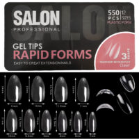 ژل تیپس بادامی 550 عددی سالن SALON